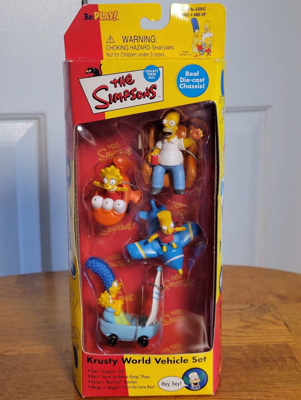 Krusty World Diecast Vehicle Set